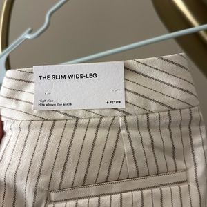 Ann Taylor slim wide large pants.